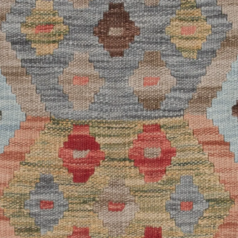 Kelim Maimene Teppich 87x121cm - mehrfarbig
