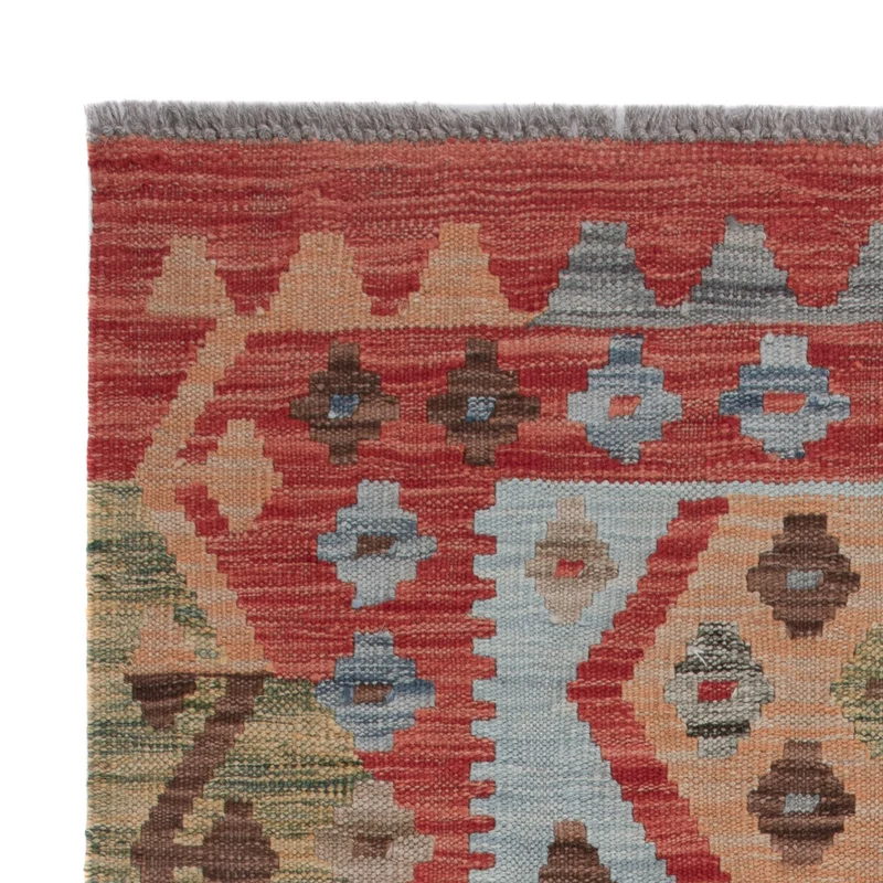 Kelim Maimene Teppich 87x121cm - mehrfarbig