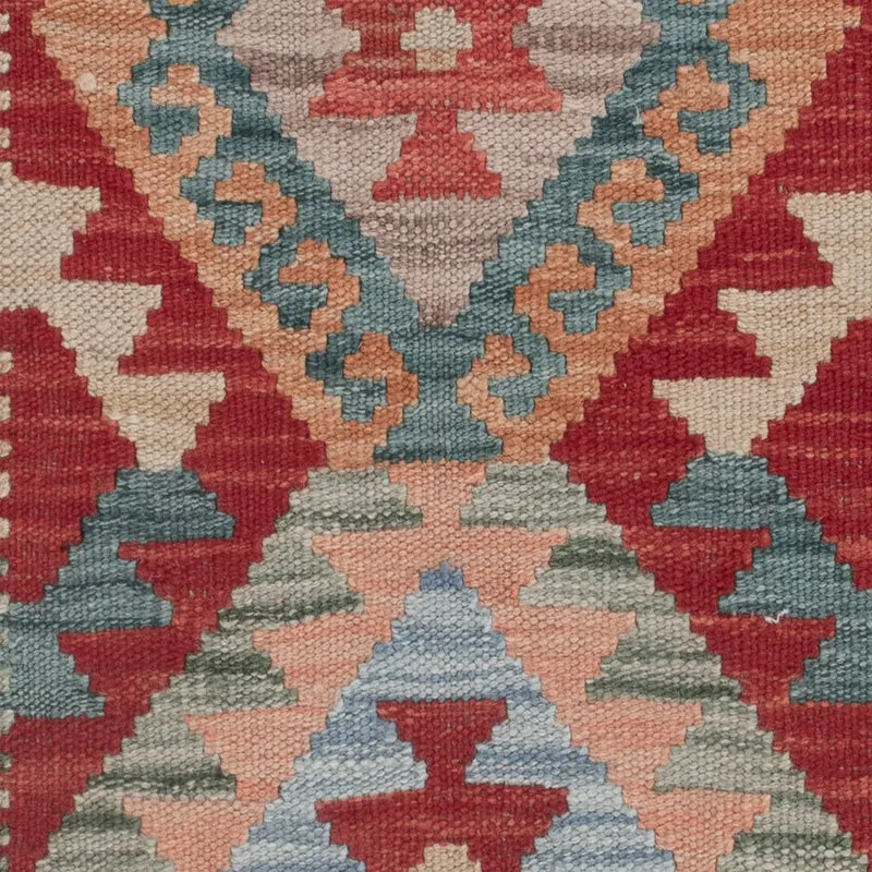 Kelim Maimene Teppich 79x129cm - mehrfarbig