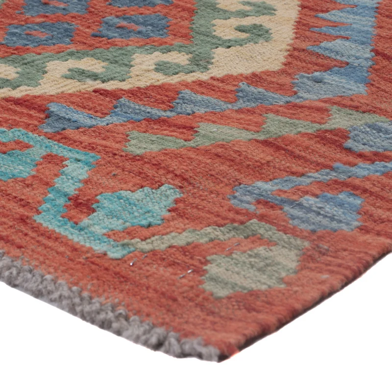 Kelim Maimene Teppich 80x131cm - mehrfarbig