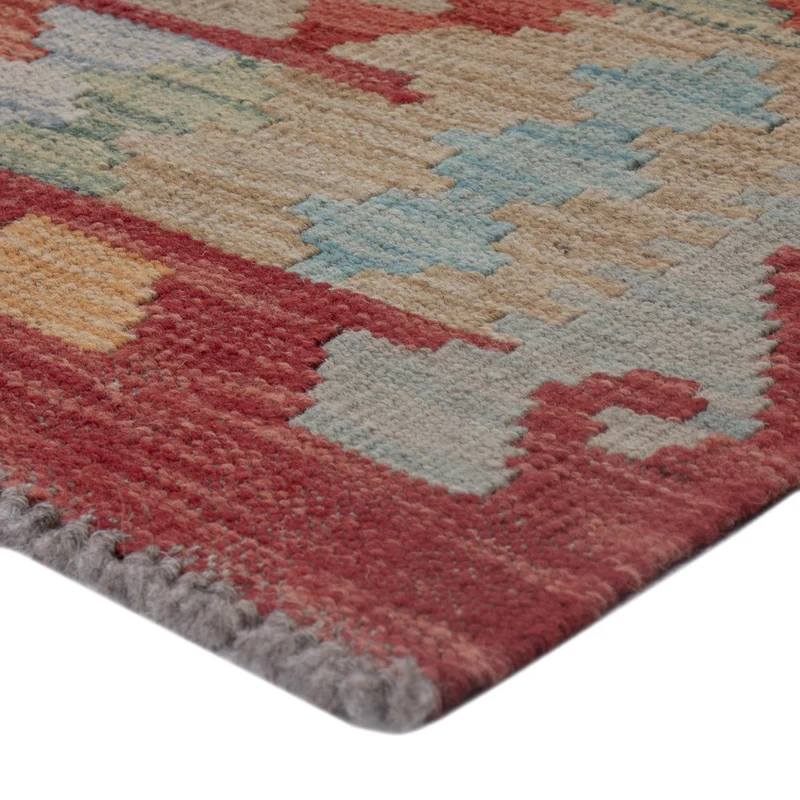Kelim Maimene Teppich 83x124cm - mehrfarbig