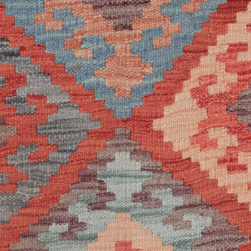 Kelim Maimene Teppich 78x138cm - mehrfarbig