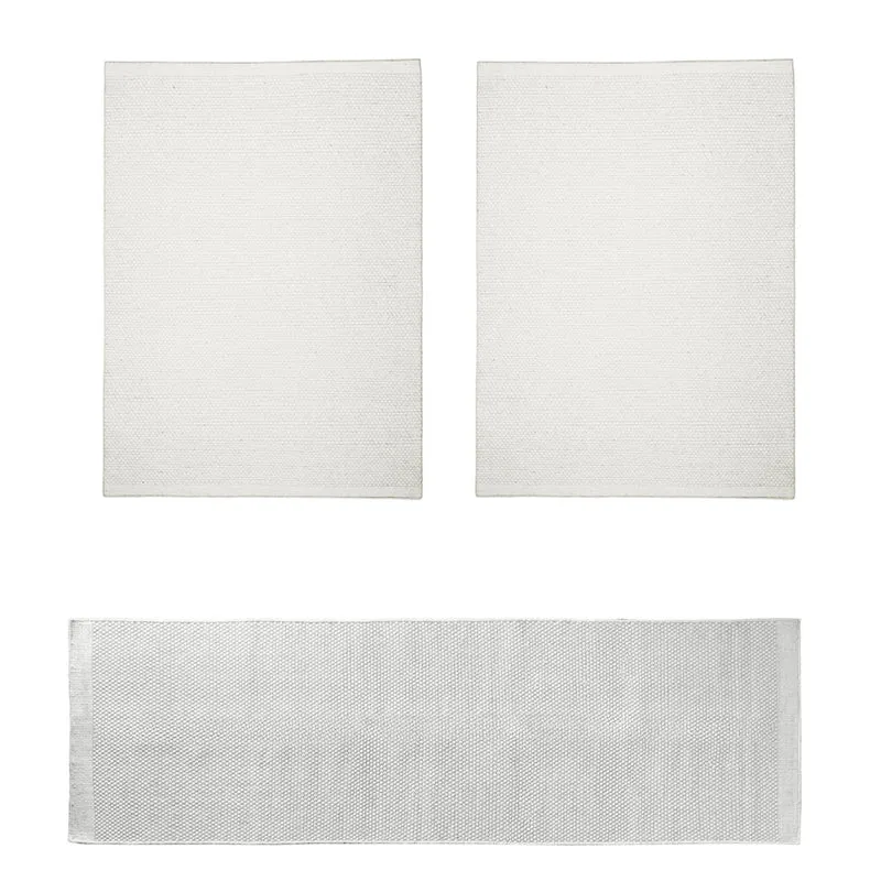 MY-RUG Wollteppich "WoolHeaven" handgewebt Naturprodukt