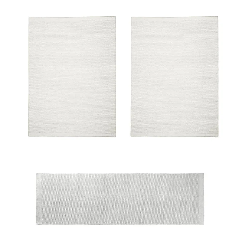 MY-RUG Wollteppich "WoolHeaven" handgewebt Naturprodukt