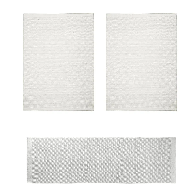 MY-RUG Wollteppich "WoolHeaven" handgewebt Naturprodukt