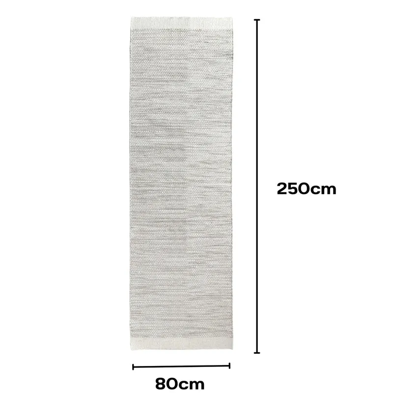 MY-RUG Wollteppich "WoolHeaven" handgewebt Naturprodukt