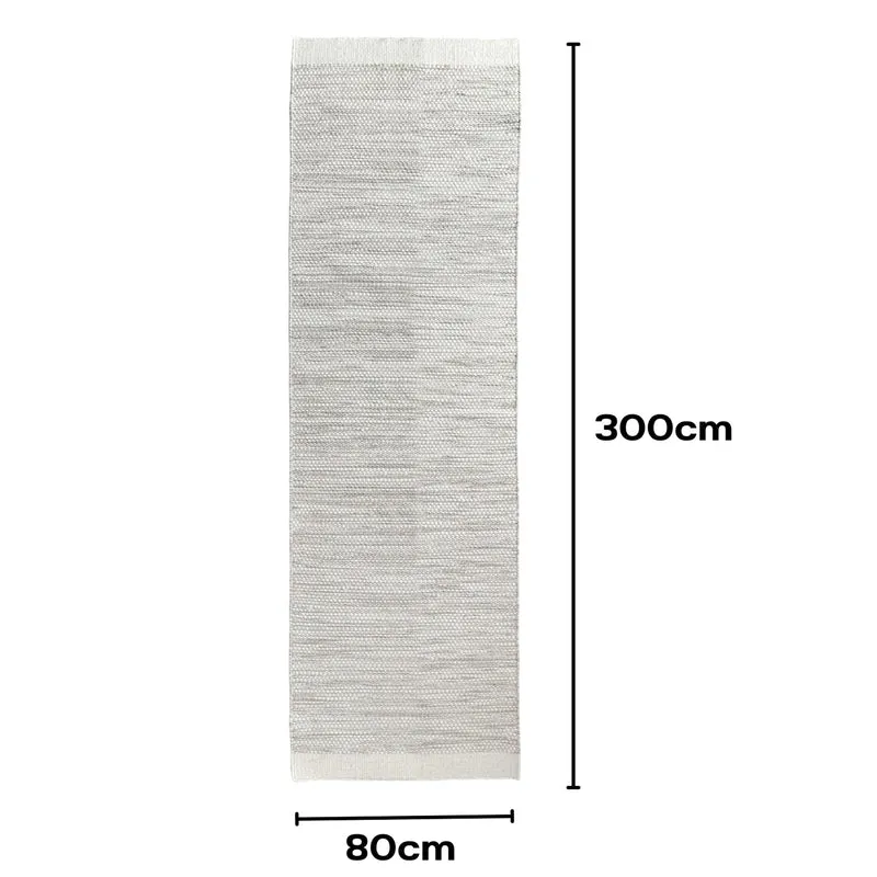 MY-RUG Wollteppich "WoolHeaven" handgewebt Naturprodukt