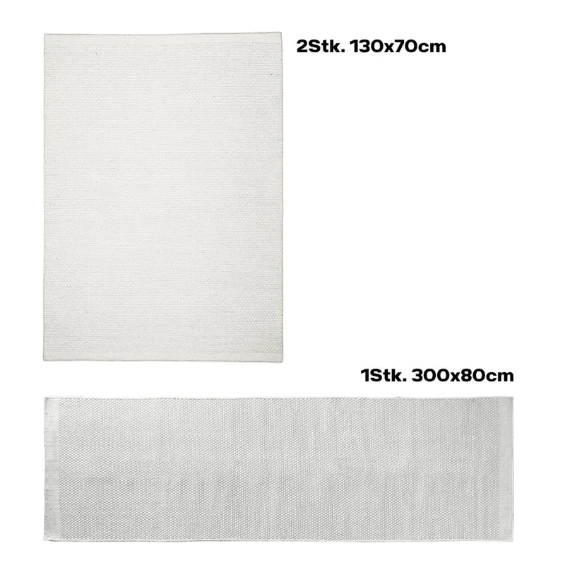 MY-RUG Wollteppich "WoolHeaven" handgewebt Naturprodukt