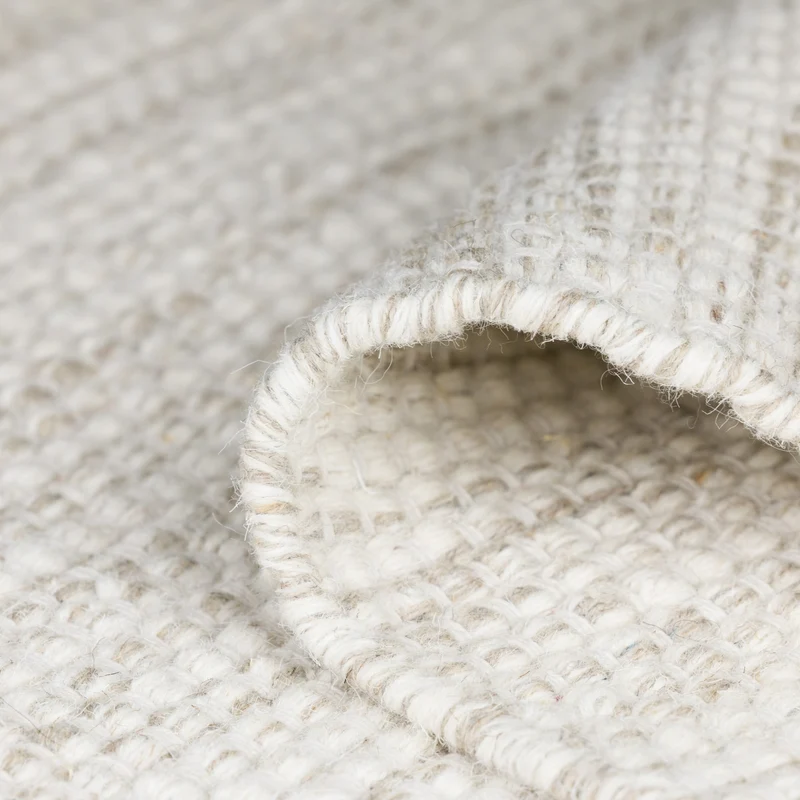MY-RUG Wollteppich "WoolHeaven" handgewebt Naturprodukt