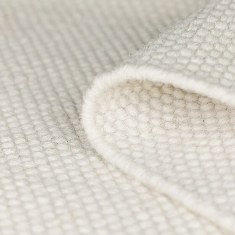 MY-RUG Wollteppich "WoolHeaven" handgewebt Naturprodukt