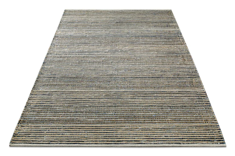 Handwebteppich Denim Blau "Denim Feels" WECONhome