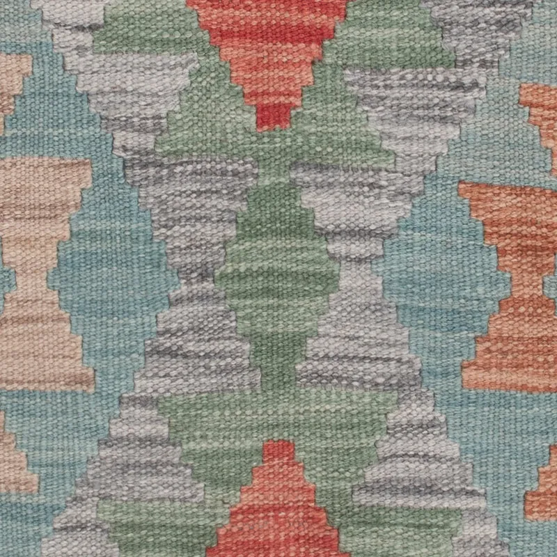 Kelim Maimene Teppich 81x123cm - mehrfarbig