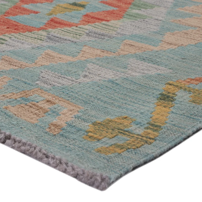 Kelim Maimene Teppich 81x123cm - mehrfarbig