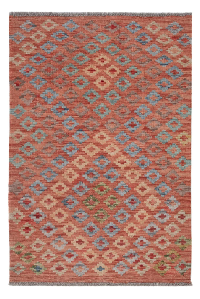 Kelim Maimene Teppich 80x118cm - mehrfarbig