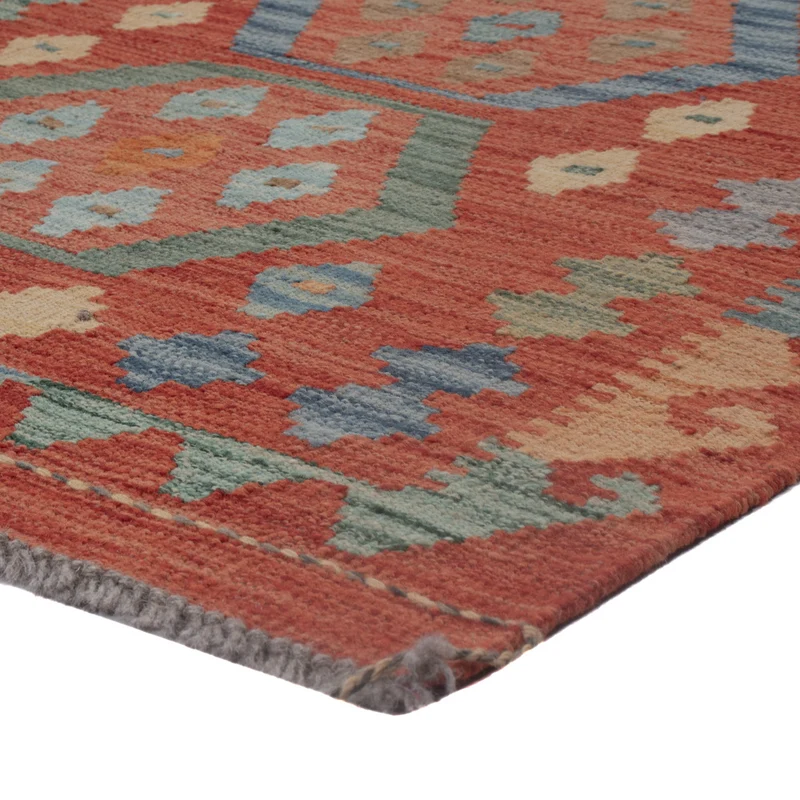 Kelim Maimene Teppich 80x124cm - mehrfarbig