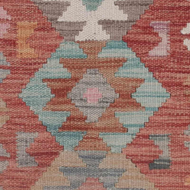 Kelim Maimene Teppich 76x130cm - mehrfarbig