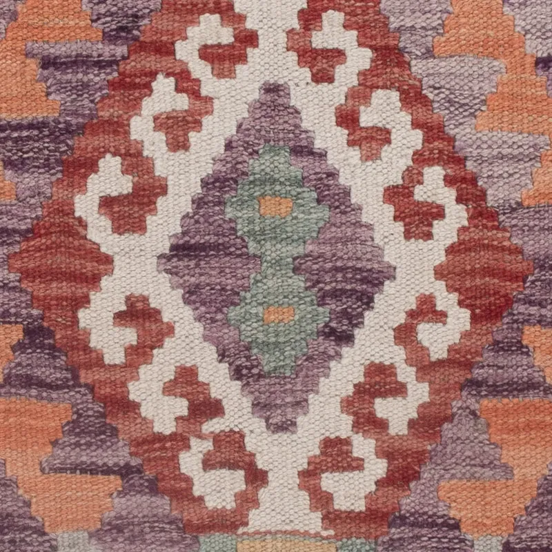 Kelim Maimene Teppich 77x125cm - mehrfarbig