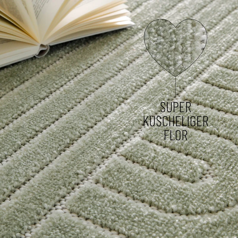 In- & Outdoor Teppich Salbei Grün "Bacalar" WECONhome
