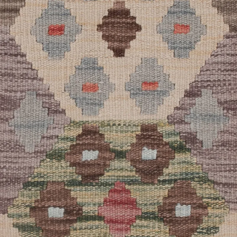 Kelim Maimene Teppich 80x125cm - mehrfarbig