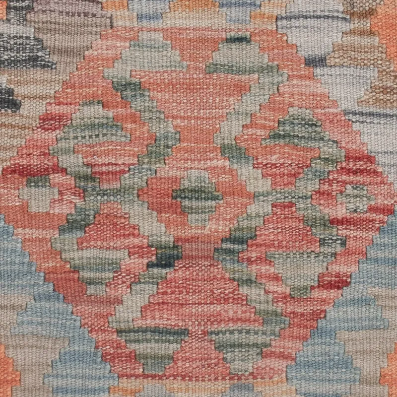 Kelim Maimene Teppich 77x119cm - mehrfarbig