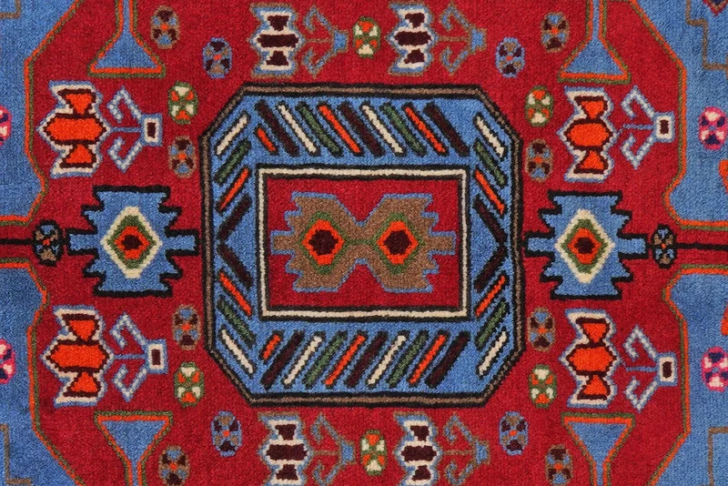 Tarom · Handgeknüpft – Blau, 198x130 cm