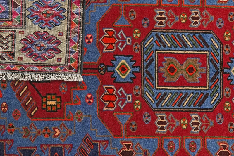 Tarom · Handgeknüpft – Blau, 198x130 cm