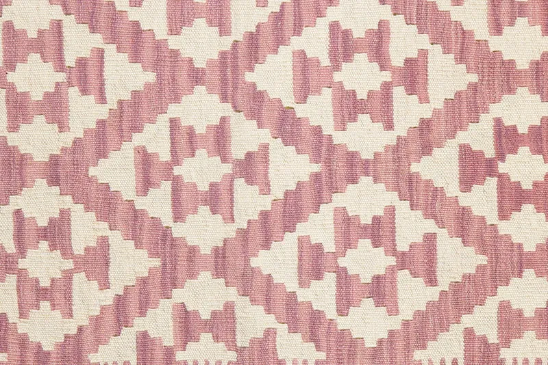 Kelim Gashgai · Handgewebt – Rosa, 177x125 cm