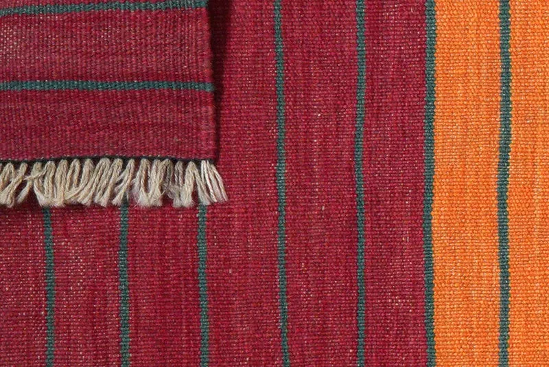 Kelim Gashgai · Handgewebt – Bunt, 193x59 cm