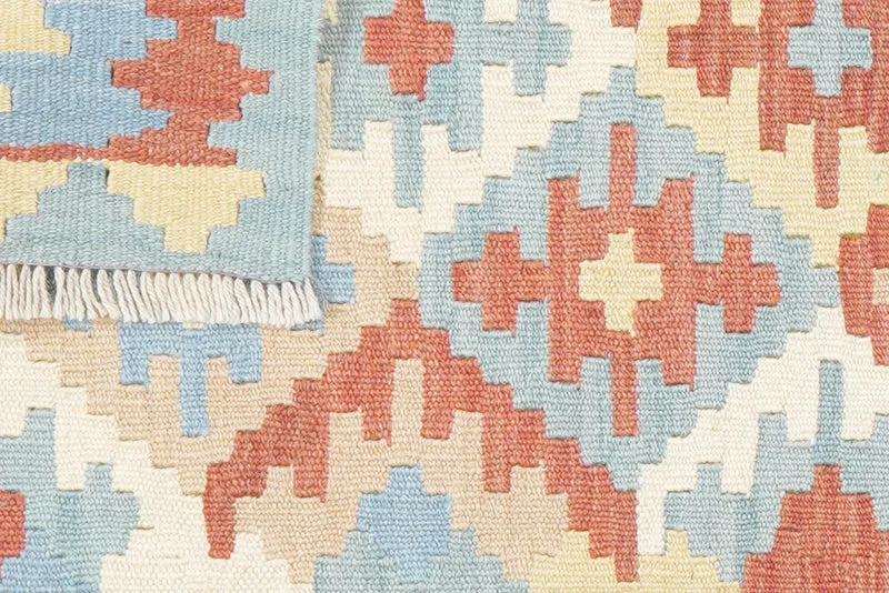 Kelim Gashgai · Handgewebt – Bunt, 186x58 cm