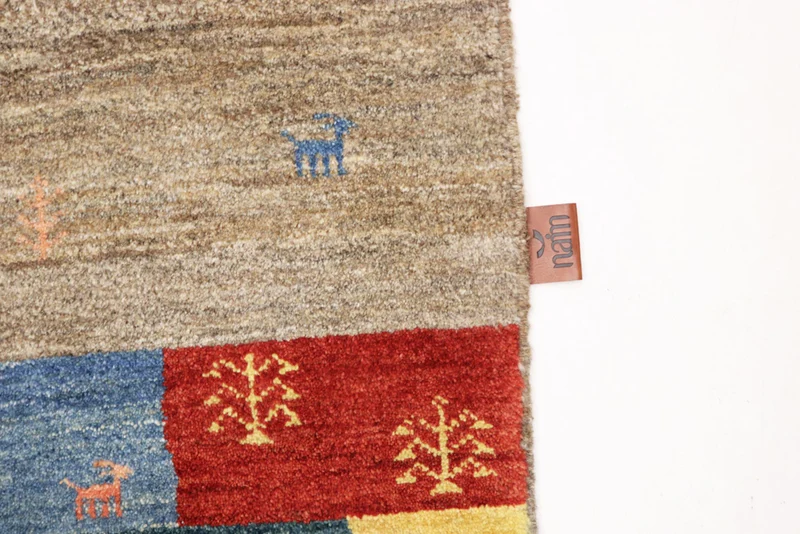 Gabbeh Teppich - Loribaft Indus - 170 x 236 cm - mehrfarbig