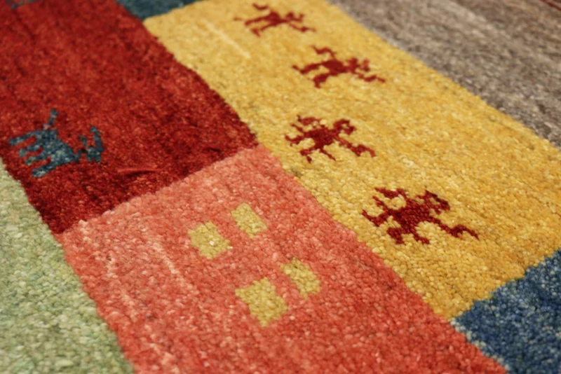 Gabbeh Teppich - Loribaft Indus - 170 x 236 cm - mehrfarbig