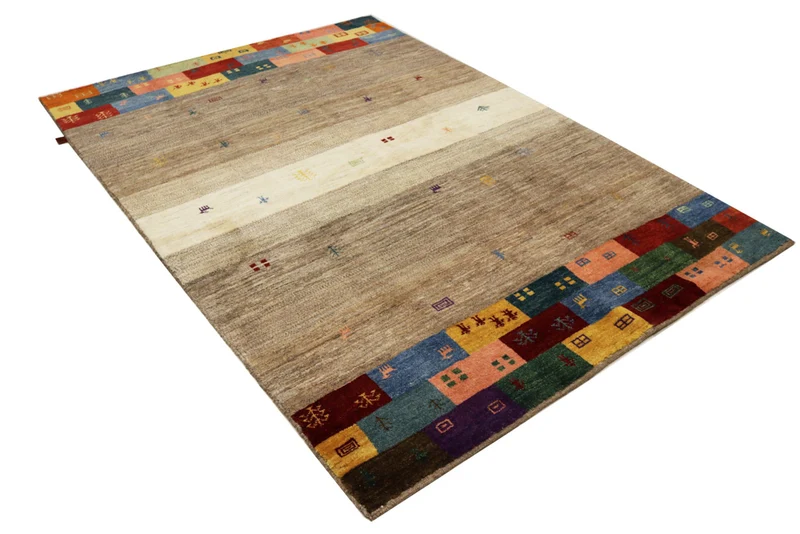 Gabbeh Teppich - Loribaft Indus - 170 x 236 cm - mehrfarbig