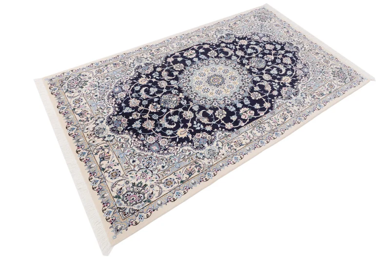 Perserteppich - Nain - 158 x 255 cm - dunkelblau
