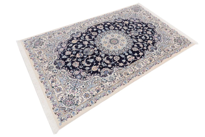 Perserteppich - Nain - 158 x 255 cm - dunkelblau