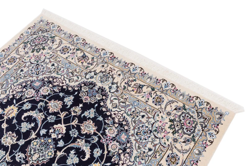Perserteppich - Nain - 158 x 255 cm - dunkelblau