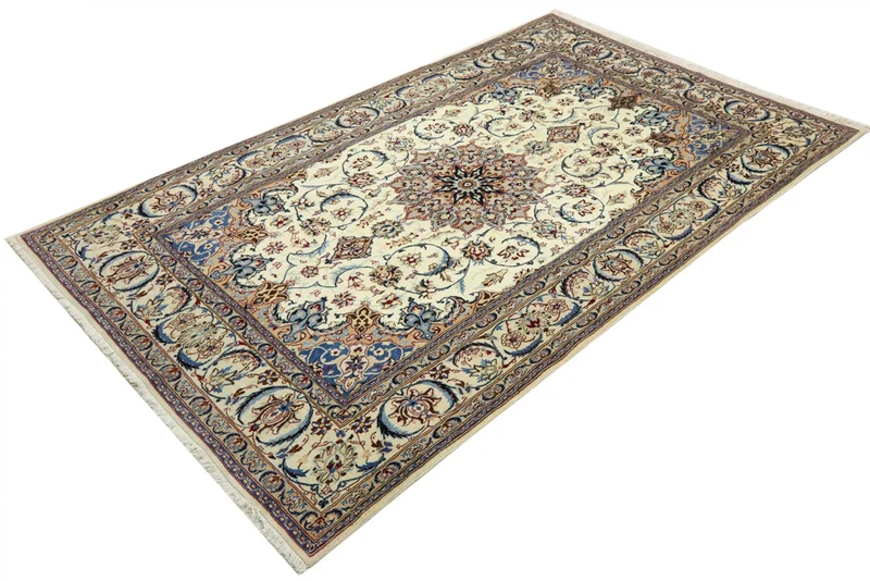 Perserteppich - Nain - Premium - 155 x 260 cm - creme