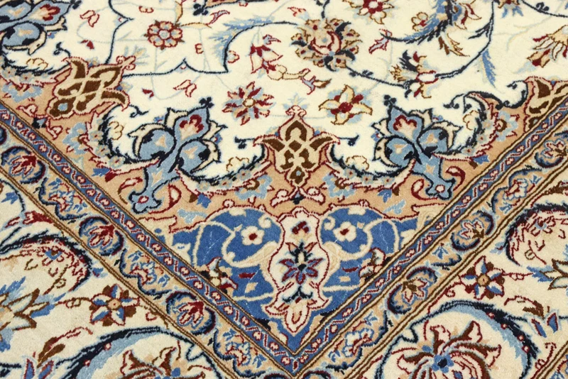 Perserteppich - Nain - Premium - 155 x 260 cm - creme