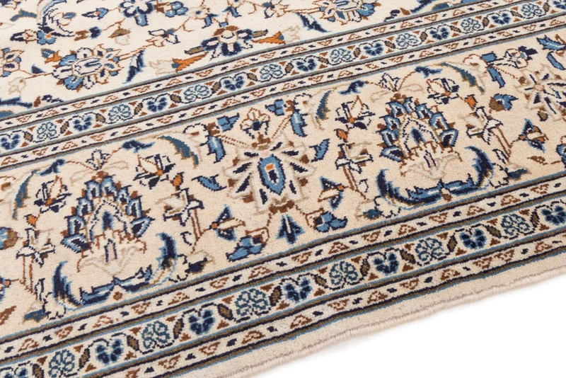 Perserteppich - Keshan - 243 x 360 cm - creme