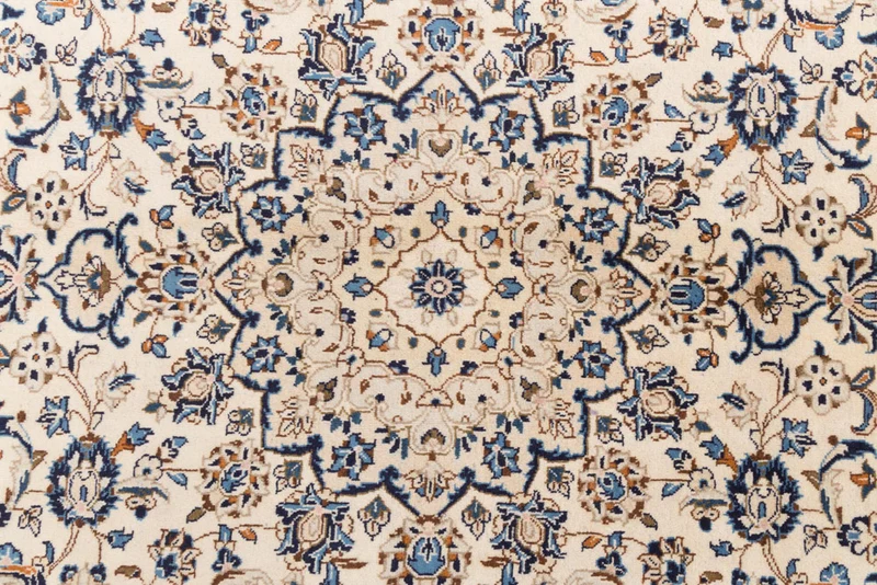 Perserteppich - Keshan - 243 x 360 cm - creme