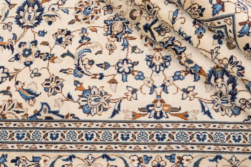 Perserteppich - Keshan - 243 x 360 cm - creme