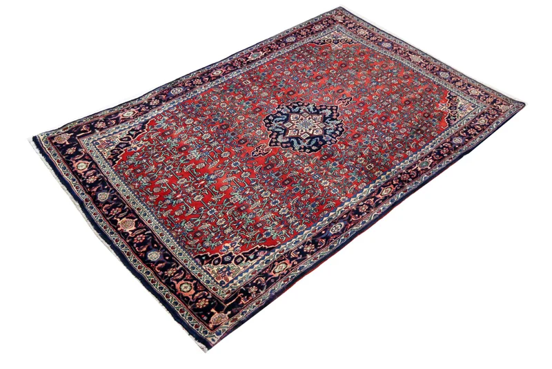 Perserteppich - Nomadic - 136 x 214 cm - rost