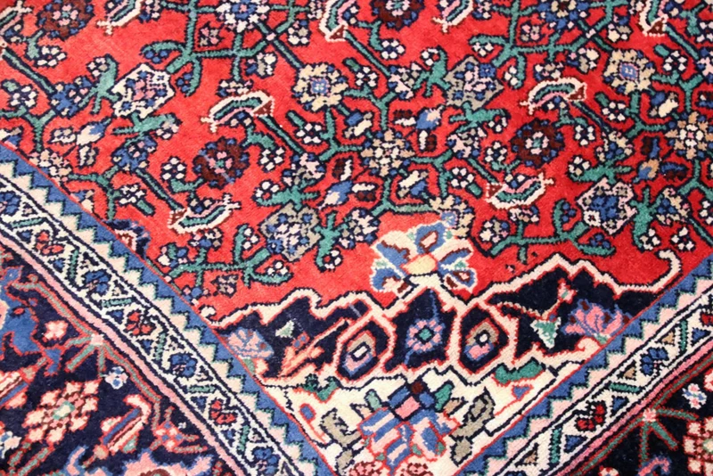 Perserteppich - Nomadic - 136 x 214 cm - rost