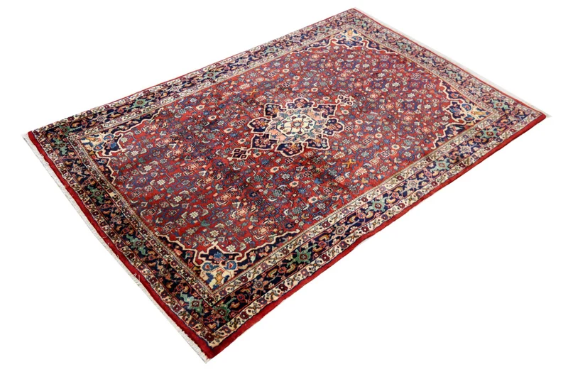 Perserteppich - Nomadic - 136 x 205 cm - rost