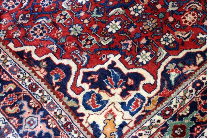 Perserteppich - Nomadic - 136 x 205 cm - rost