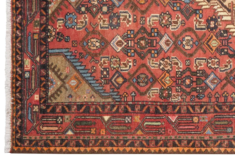 Heritage · Handgeknüpft – Rot, 206x126 cm