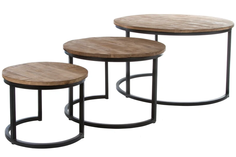 Couchtisch 3er Set "Loome"