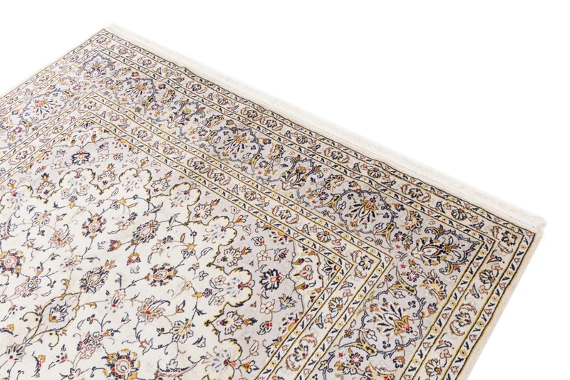 Perserteppich - Keshan - 240 x 353 cm - weiß