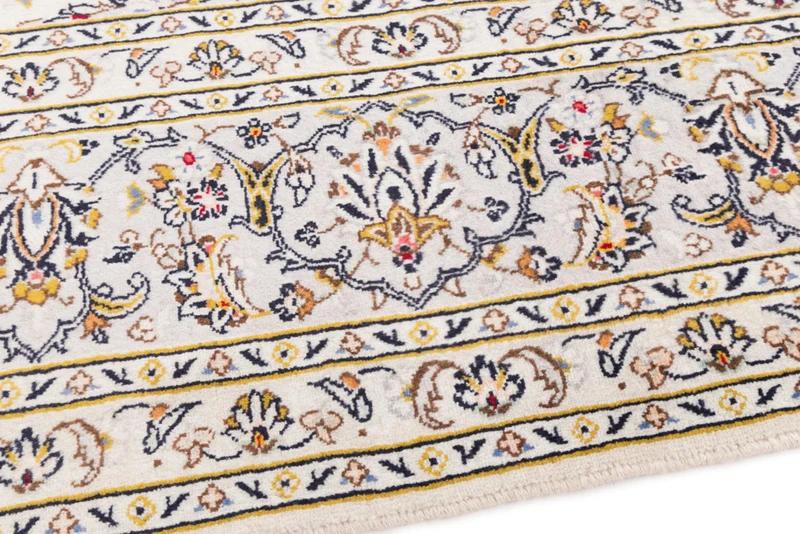 Perserteppich - Keshan - 240 x 353 cm - weiß