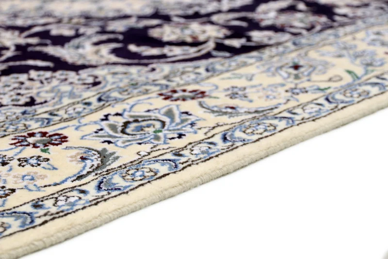 Perserteppich - Nain - 154 x 246 cm - dunkelblau
