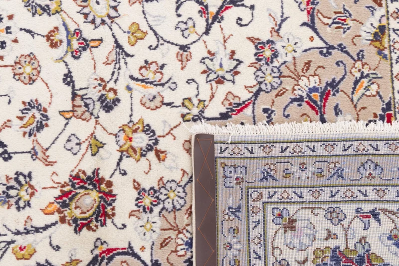 Perserteppich - Keshan - 245 x 345 cm - creme